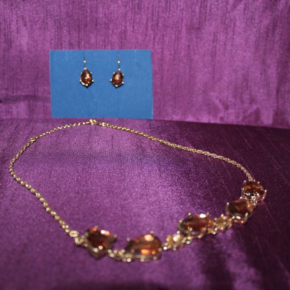 Necklace and Earrings